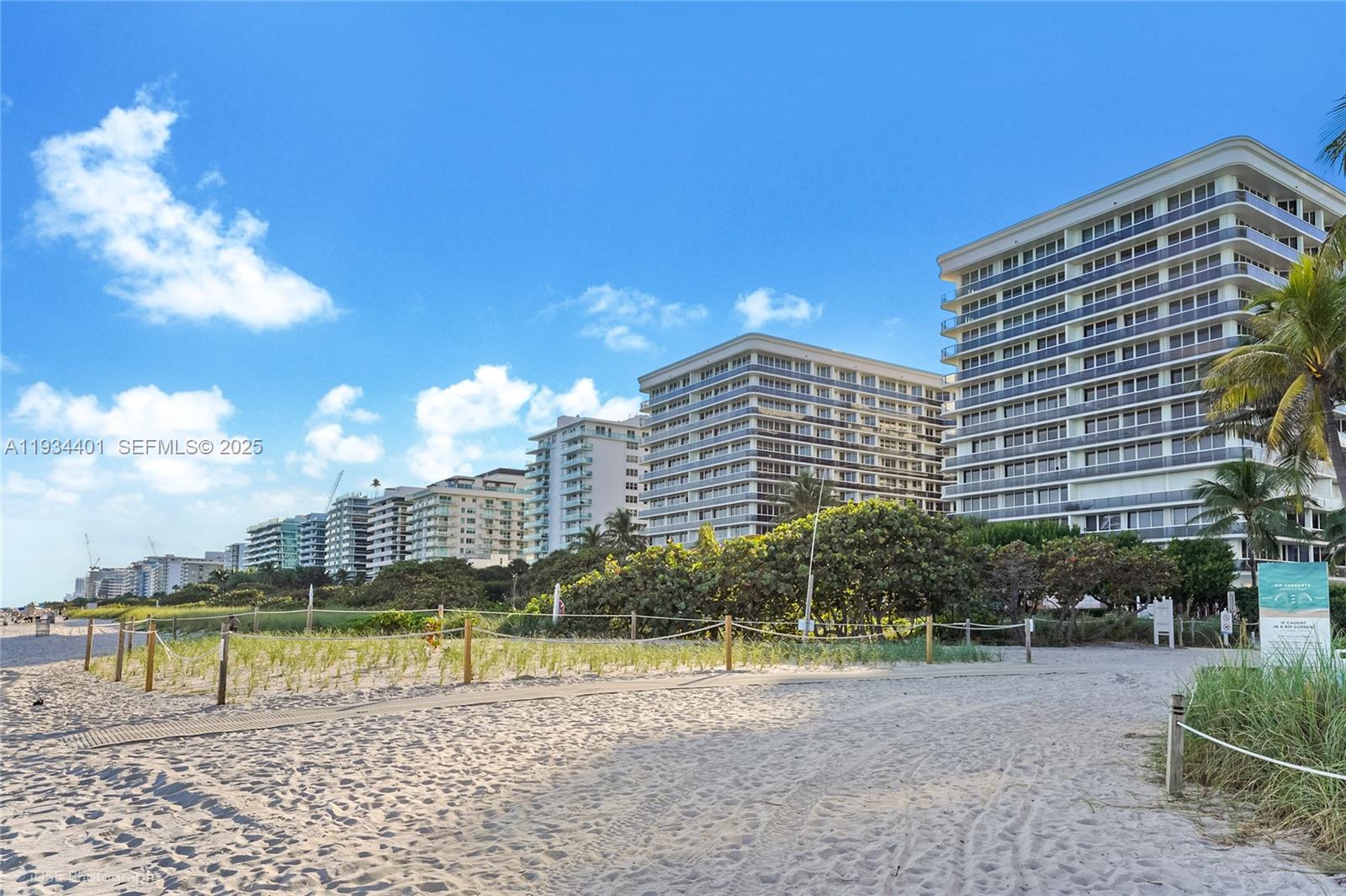 Photo of 9559 Collins Ave  #S5-F, Surfside, Florida, 33154 - The Solimar South and North tower from the Ocean