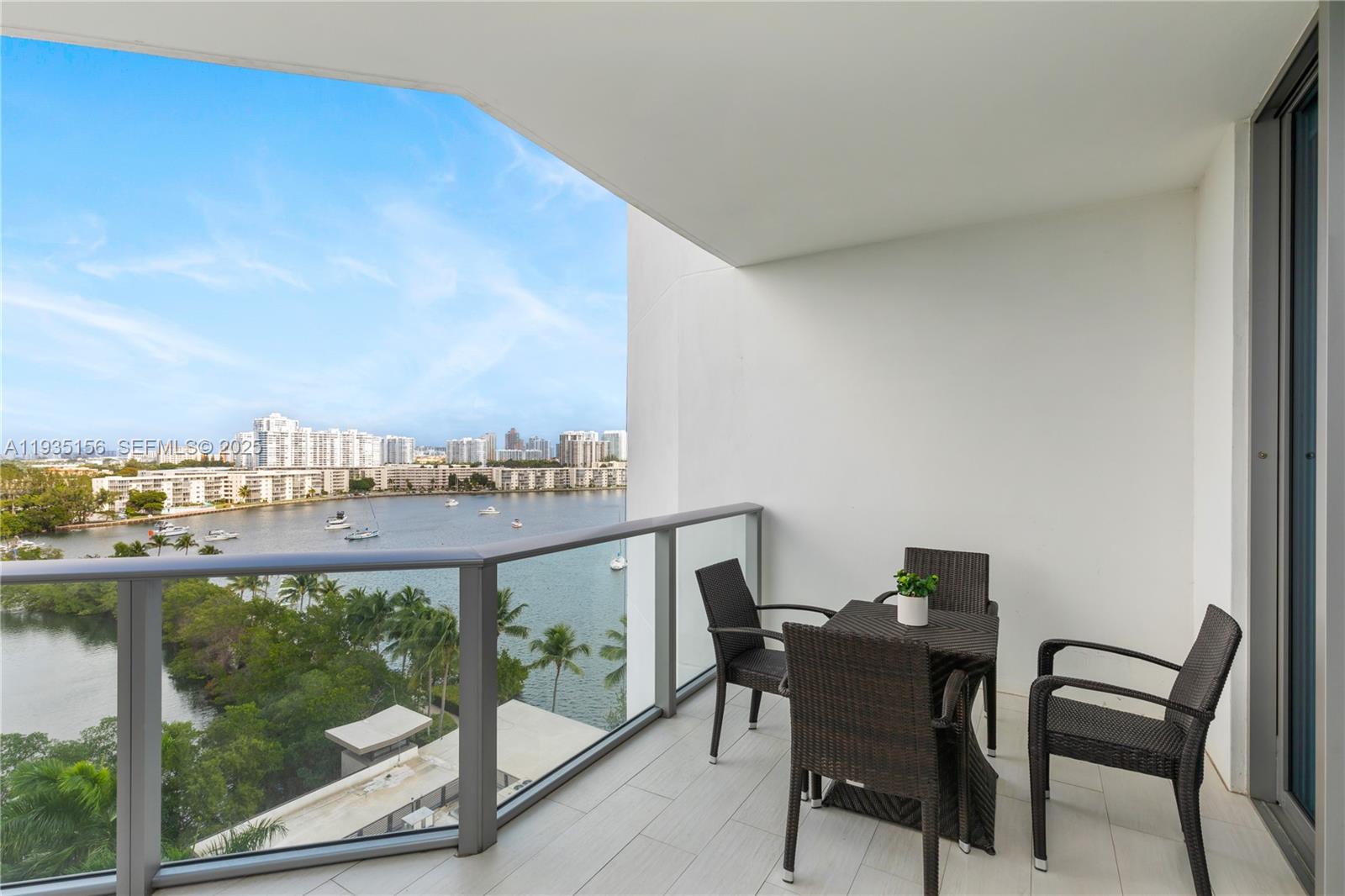 Photo of 17301 Biscayne Blvd #908, North Miami Beach, Florida, 33160 - Tile Floor throughout the balcony