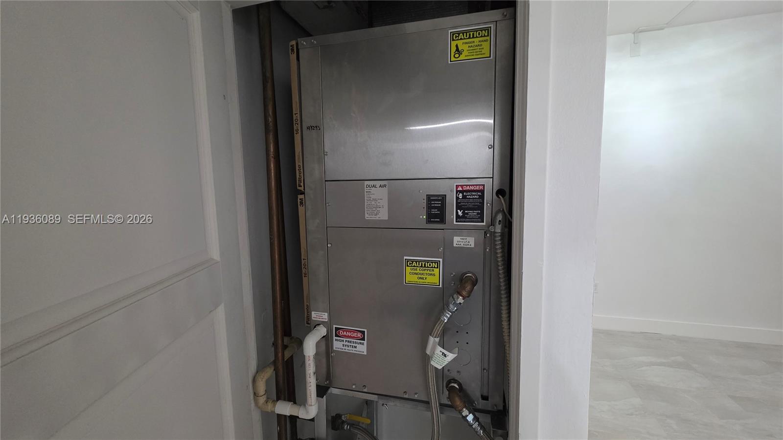 Photo of 3731 Country Club Dr #124, Aventura, Florida, 33180 - Brand new Air Conditioning unit.