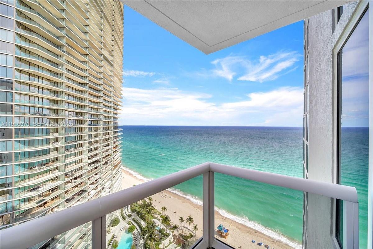 Photo of 18911 Collins Ave  #2802, Sunny Isles Beach, Florida, 33160 - View from 2nd Bedroom