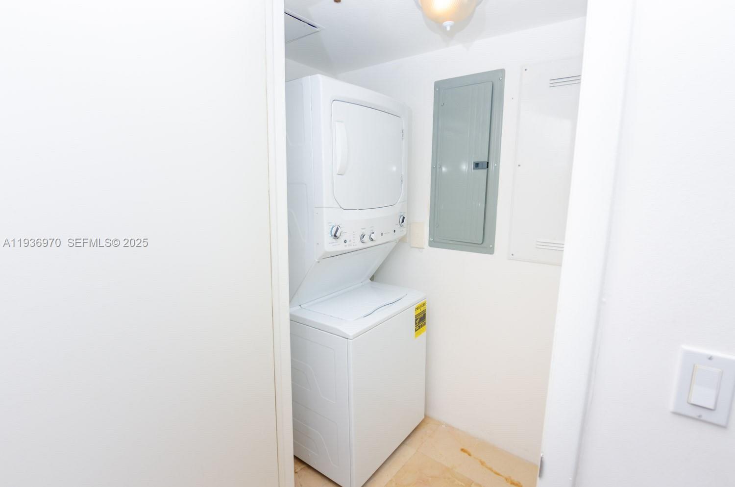 Photo of 18911 Collins Ave  #2802, Sunny Isles Beach, Florida, 33160 - Laundry space inside apartment