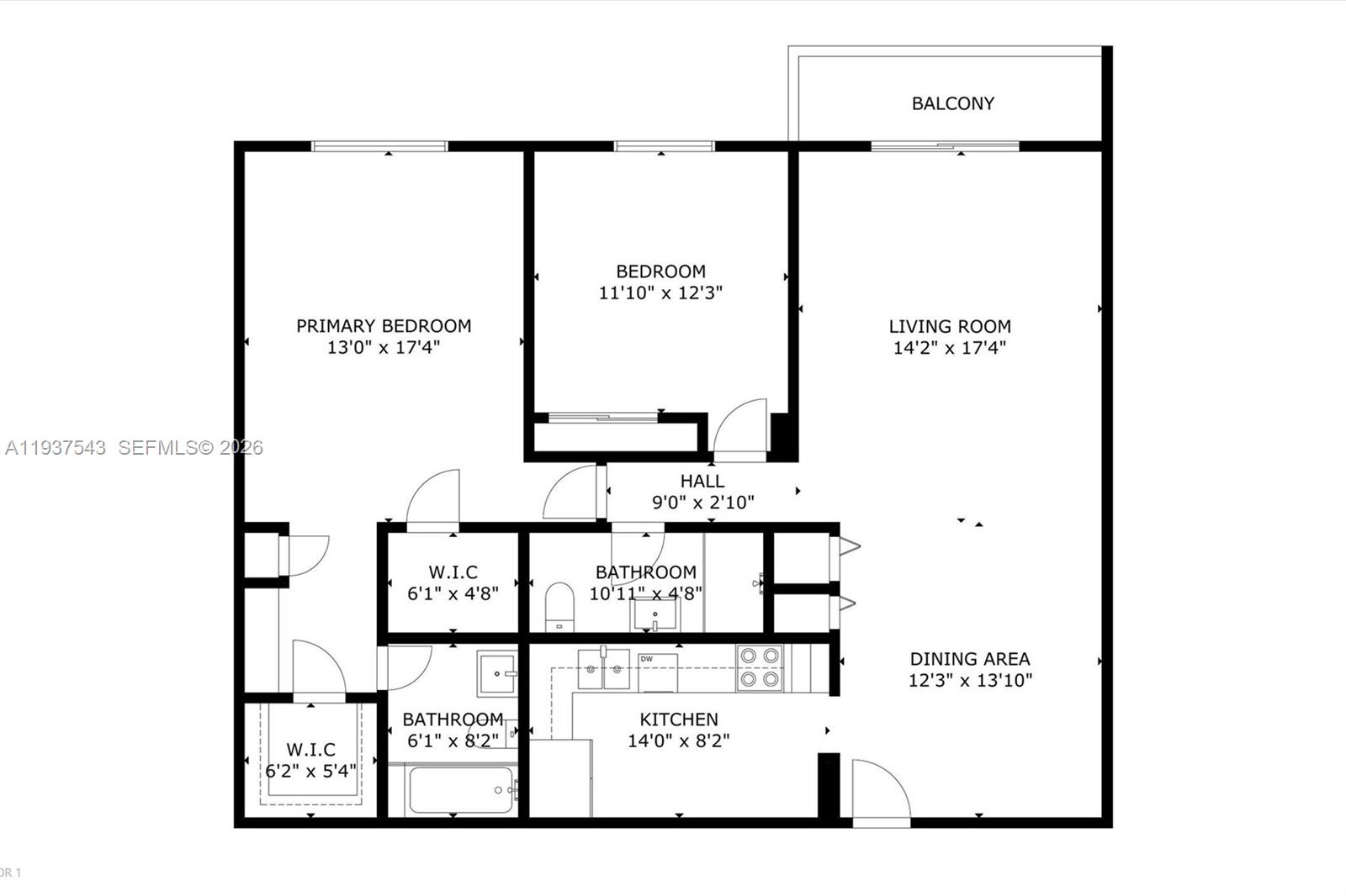 Photo of 1849 Ocean Dr  #1412, Hallandale Beach, Florida, 33009 - 