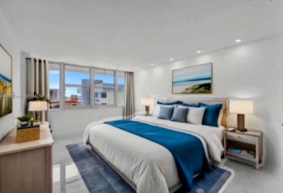 Photo of 2030 Ocean Dr  #506, Hallandale Beach, Florida, 33009 - principle bedroom virtual  image