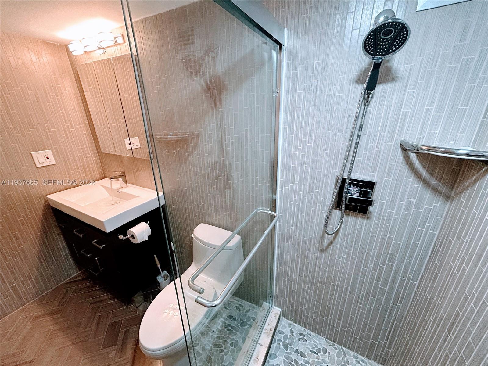 Photo of 2030 Ocean Dr  #506, Hallandale Beach, Florida, 33009 - shower detail