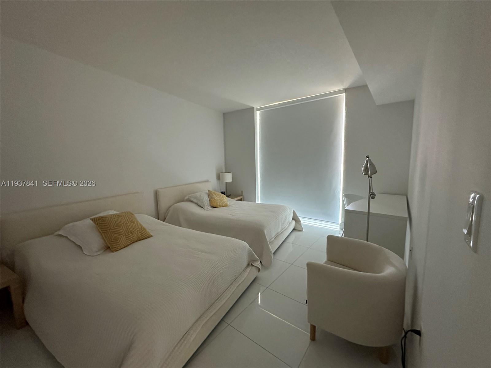 Photo of 150 Sunny Isles Blvd  #1-1102, Sunny Isles Beach, Florida, 33160 - 3rd bedoom with blackout blinds down