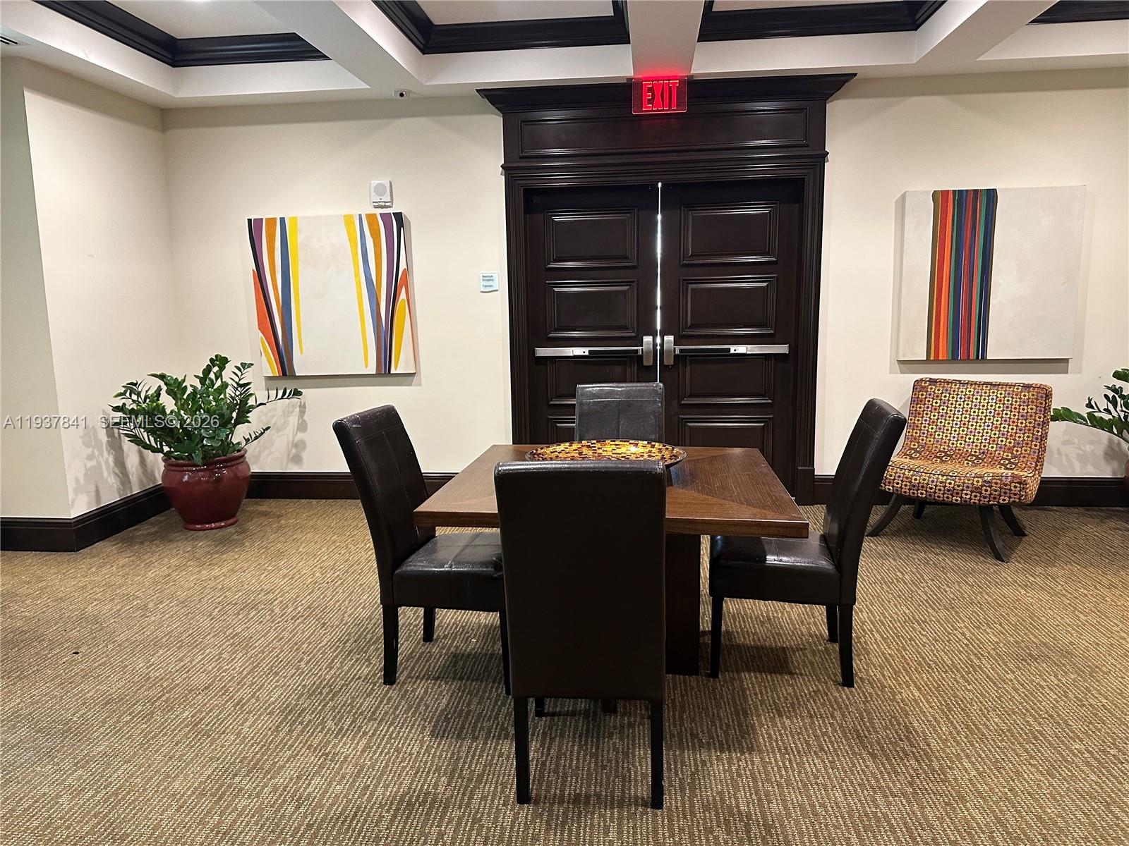 Photo of 150 Sunny Isles Blvd  #1-1102, Sunny Isles Beach, Florida, 33160 - Off Lobby, meeting area