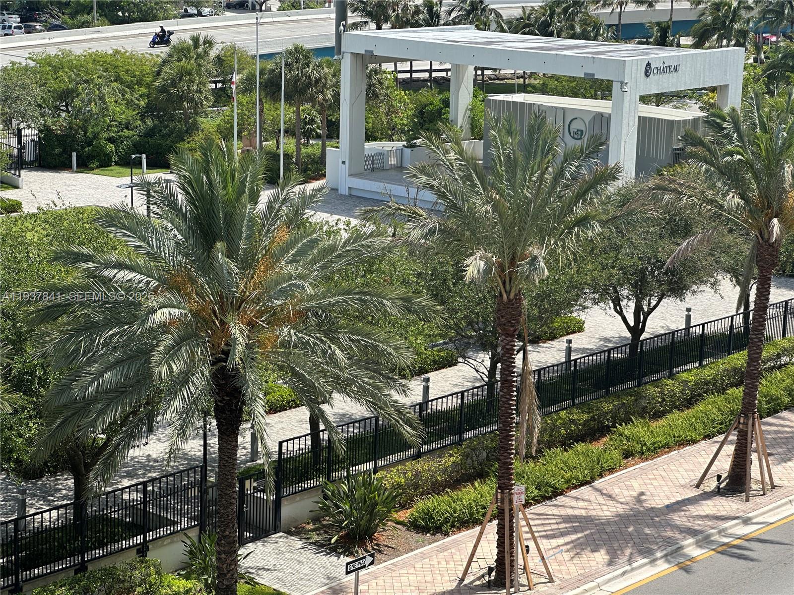 Photo of 150 Sunny Isles Blvd  #1-1102, Sunny Isles Beach, Florida, 33160 - Park across the street from St. Tropez