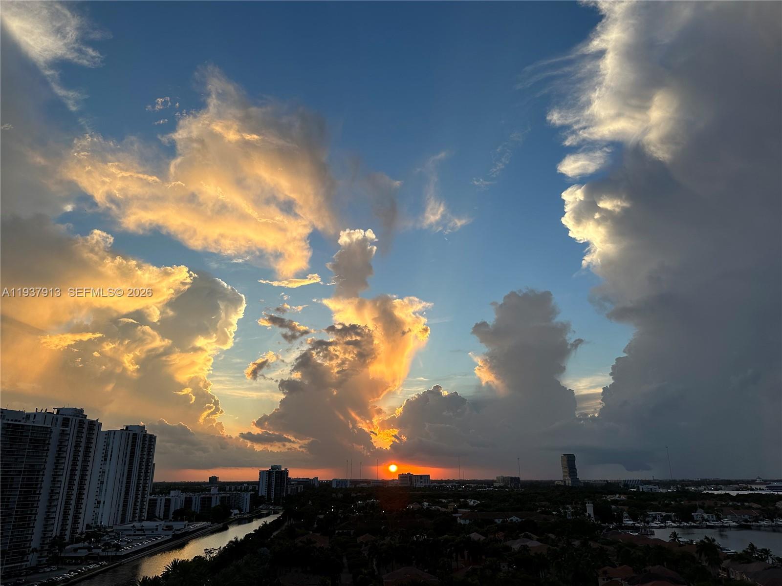 Photo of 3802 207th St #1204, Aventura, Florida, 33180 - Sunset