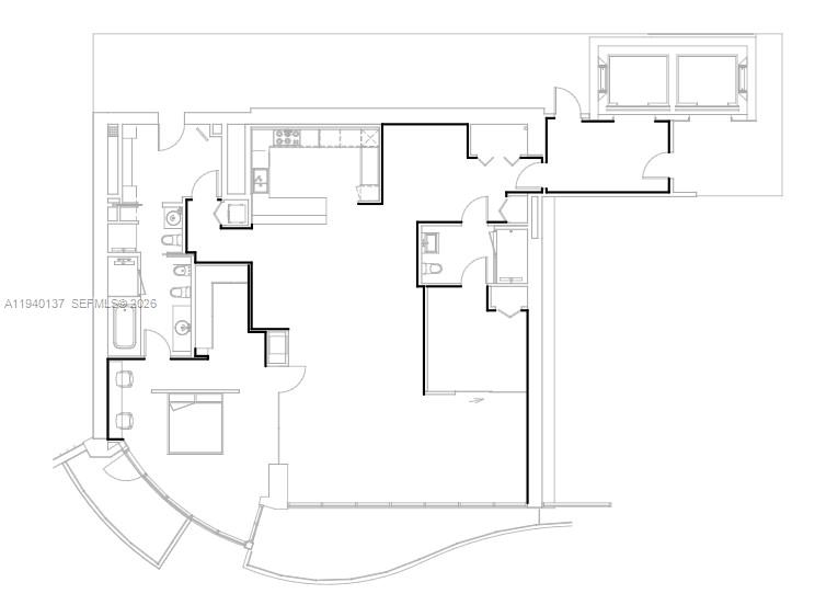 Photo of 17475 Collins Ave  #2502, Sunny Isles Beach, Florida, 33160 - 