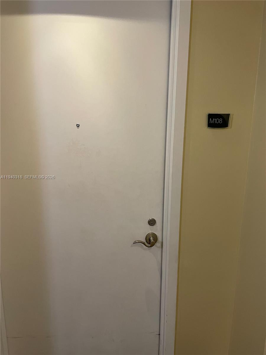 Photo of 1745 Hallandale Beach Blvd  #MEZ108W, Hallandale Beach, Florida, 33009 - Apt. door