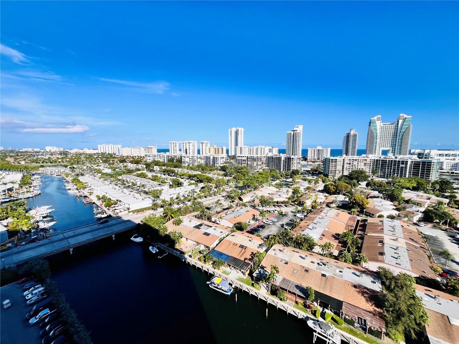 Photo of 2500 Parkview Dr  #1803, Hallandale Beach, Florida, 33009 - Balcony view
