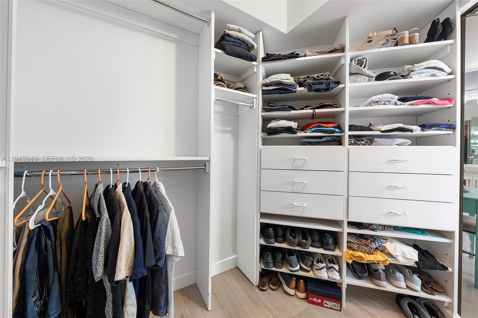 Photo of 19101 Mystic Pointe Drive  #901, Aventura, Florida, 33180 - Walk-In Closets