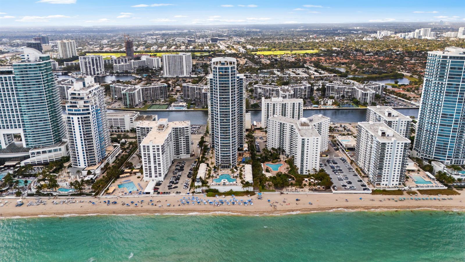 Photo of 3101 Ocean #1807, Hollywood, Florida, 33019 - Aerial