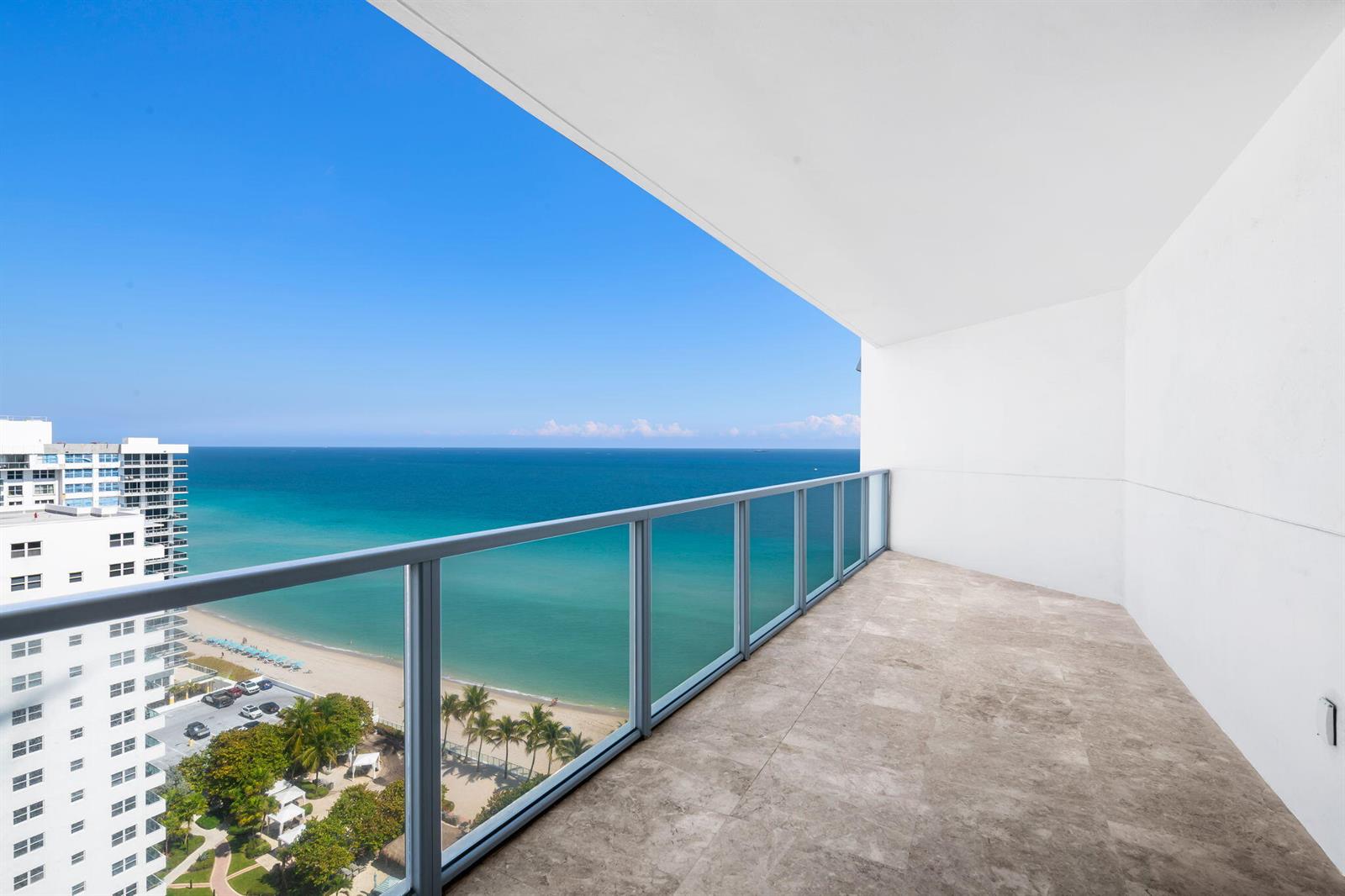 Photo of 3101 Ocean #1807, Hollywood, Florida, 33019 - Balcony View