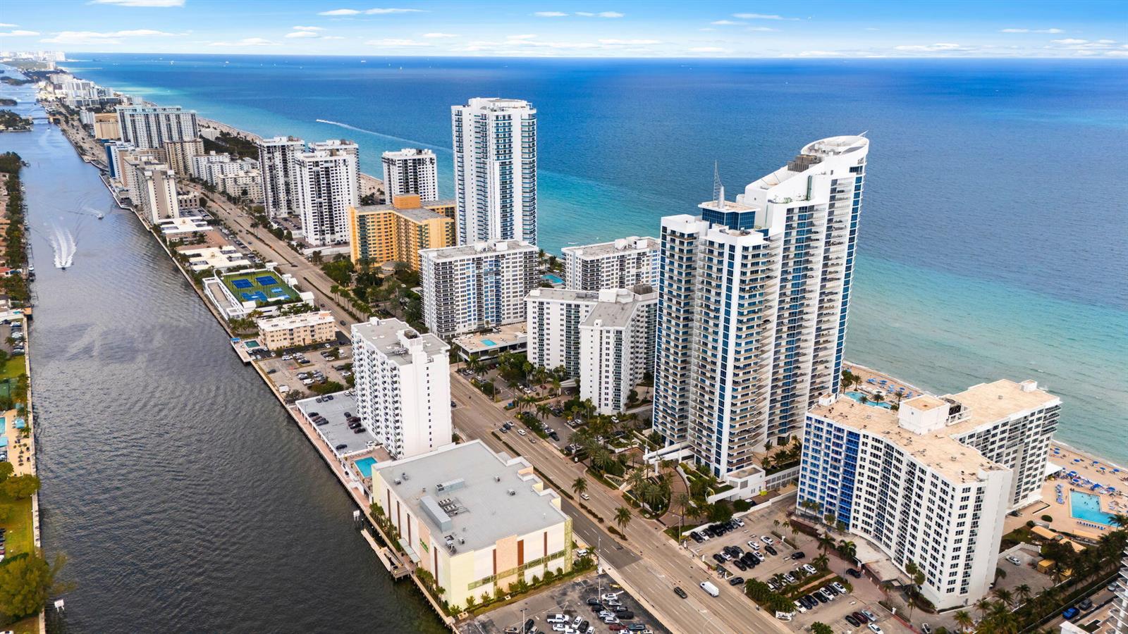 Photo of 3101 Ocean #1807, Hollywood, Florida, 33019 - Aerial