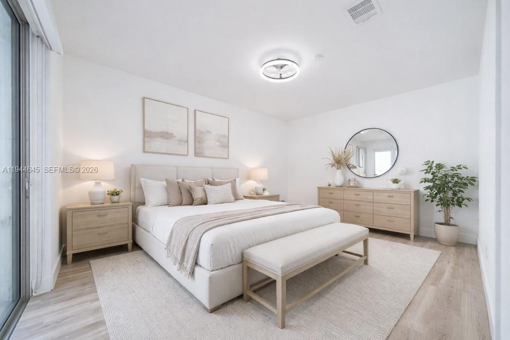 Photo of 1551 Seagrape Way  (1551), Hollywood, Florida, 33019 - virtual staging - ground floor bedroom / den