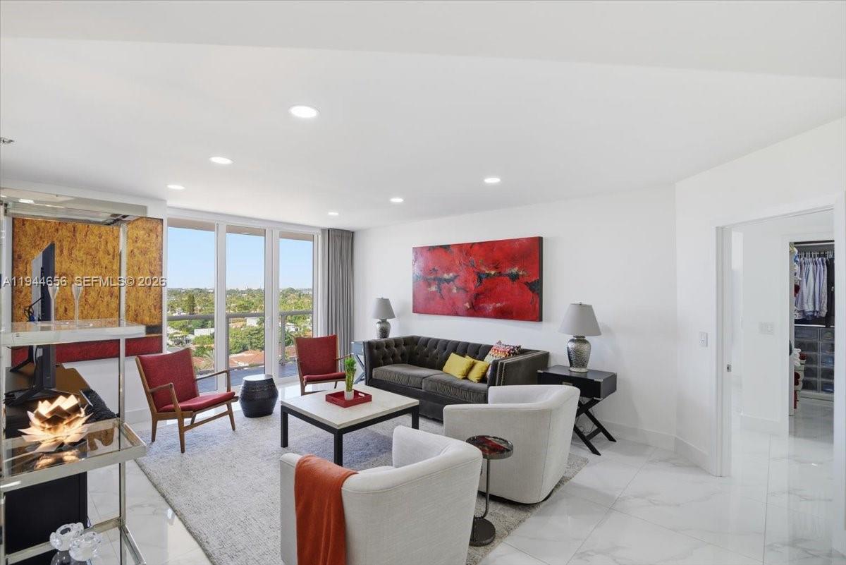 Photo of 8925 Collins Ave  #9F, Surfside, Florida, 33154 - Living room