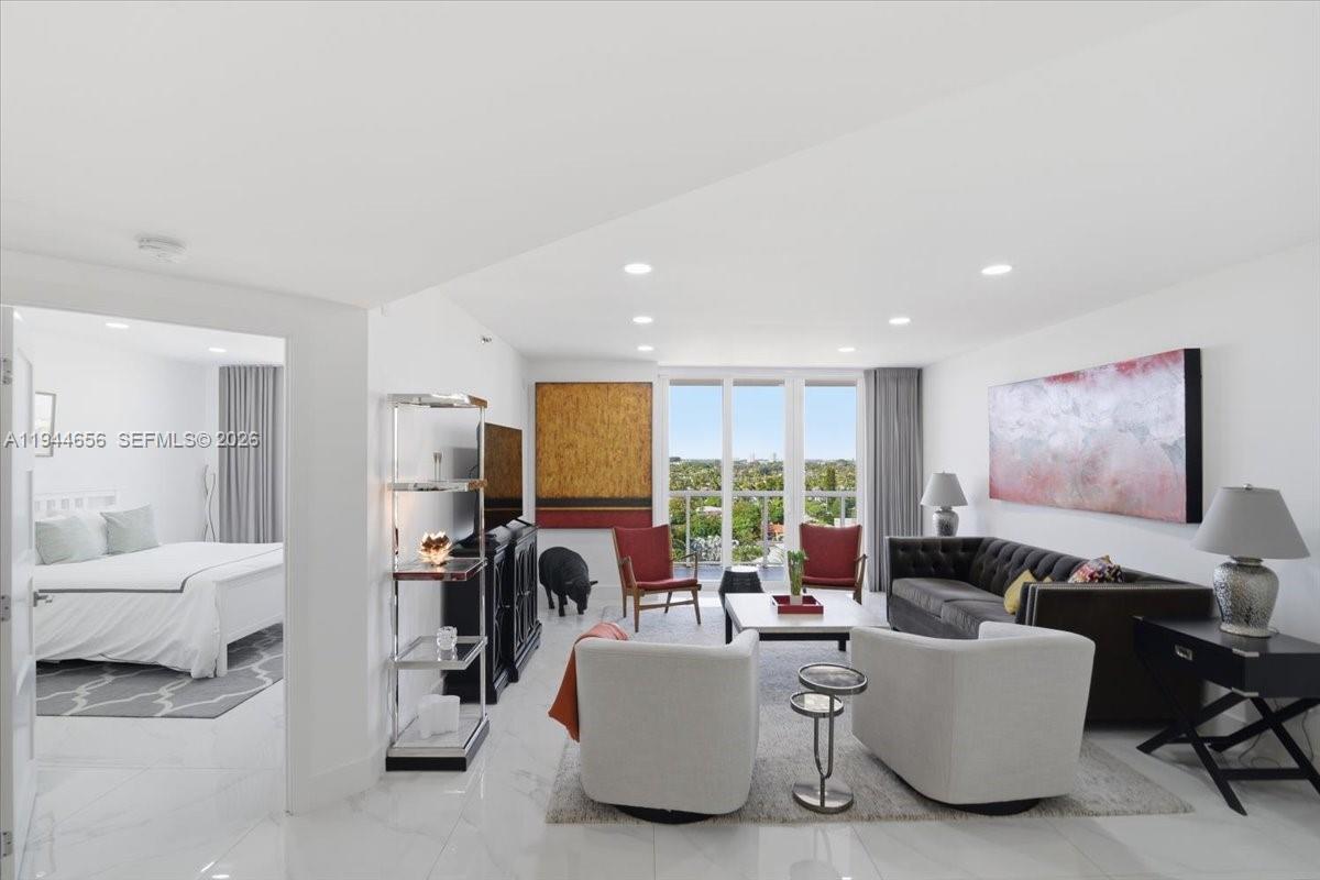 Photo of 8925 Collins Ave  #9F, Surfside, Florida, 33154 - Living room