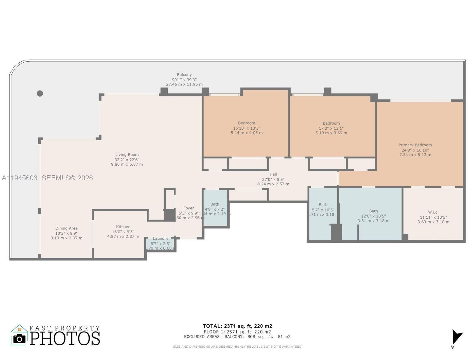 Photo of 19355 Turnberry Way  #3J, Aventura, Florida, 33180 - 