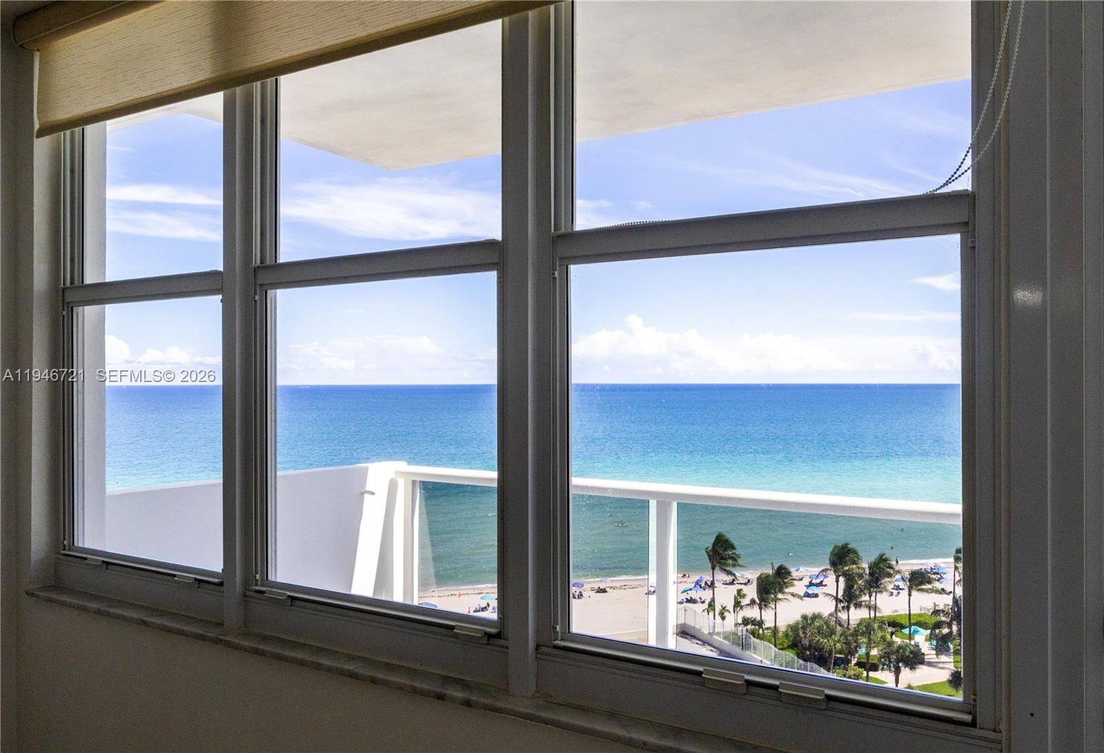 Photo of 3725 Ocean Dr #1116, Hollywood, Florida, 33019 - VIEW FROM 2ND BEDROOM