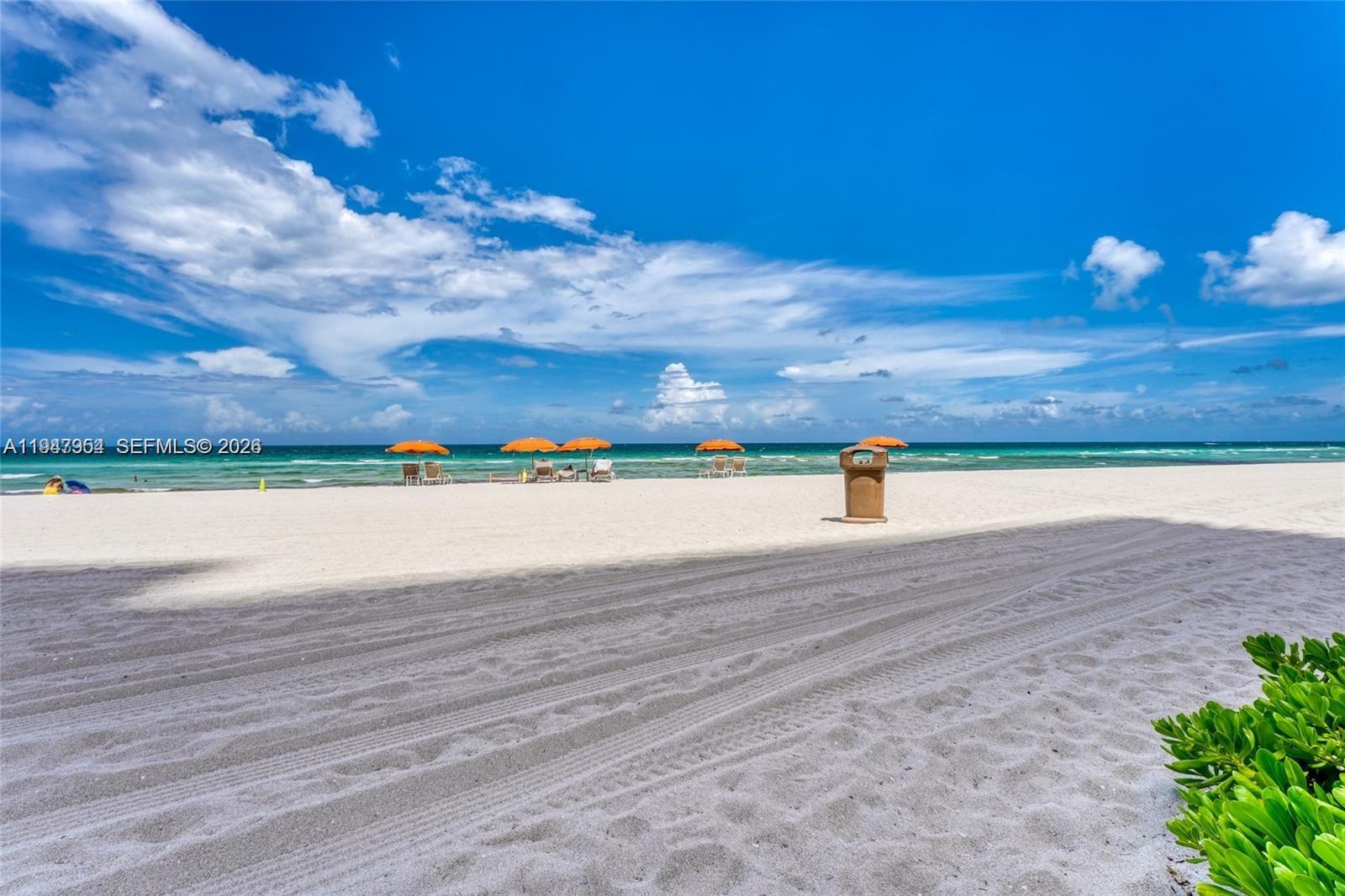 Photo of 16275 Collins Ave  #2404, Sunny Isles Beach, Florida, 33160 - Private beach area
