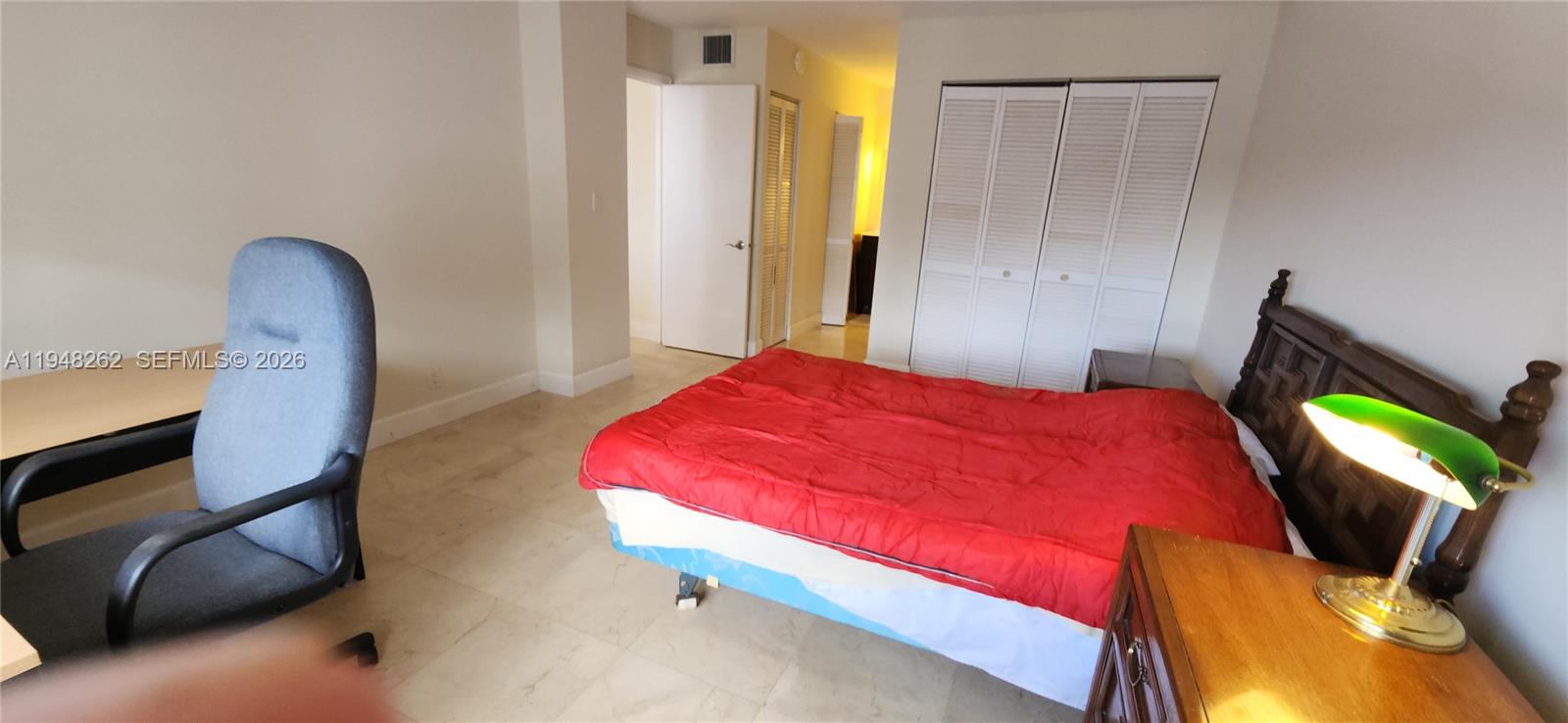 Photo of 2101 Ocean Dr  #2608, Hollywood, Florida, 33019 - spacious master bedroom with 3 closets