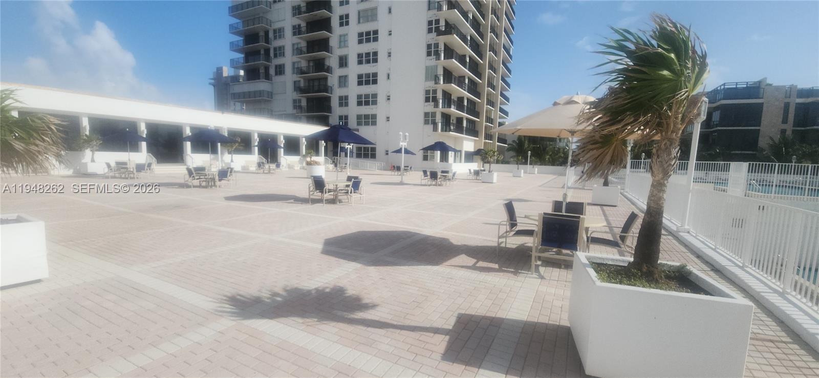 Photo of 2101 Ocean Dr  #2608, Hollywood, Florida, 33019 - spacious pool upper deck also below deck too