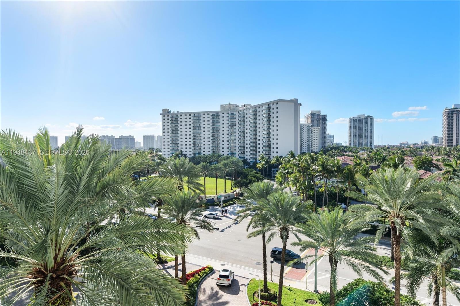 Photo of 19333 Collins Ave  #703, Sunny Isles Beach, Florida, 33160 - West Balcony