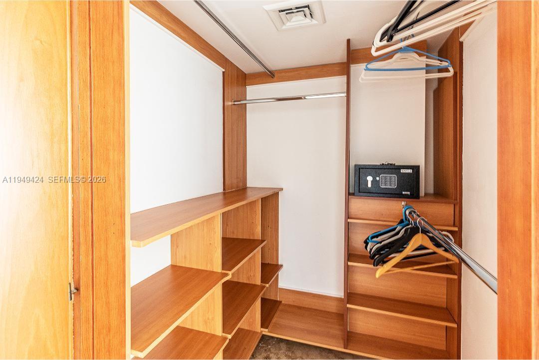 Master walking closet