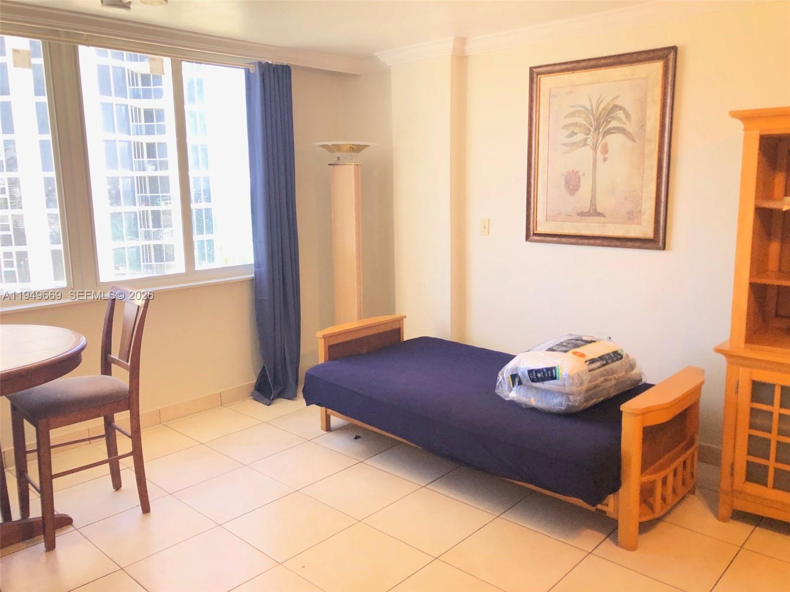 Photo of 19201 Collins Ave  #823, Sunny Isles Beach, Florida, 33160 - Freshly painted interior with a beachy vibe.. 1 or 2 queen beds available. Plus full size futon.