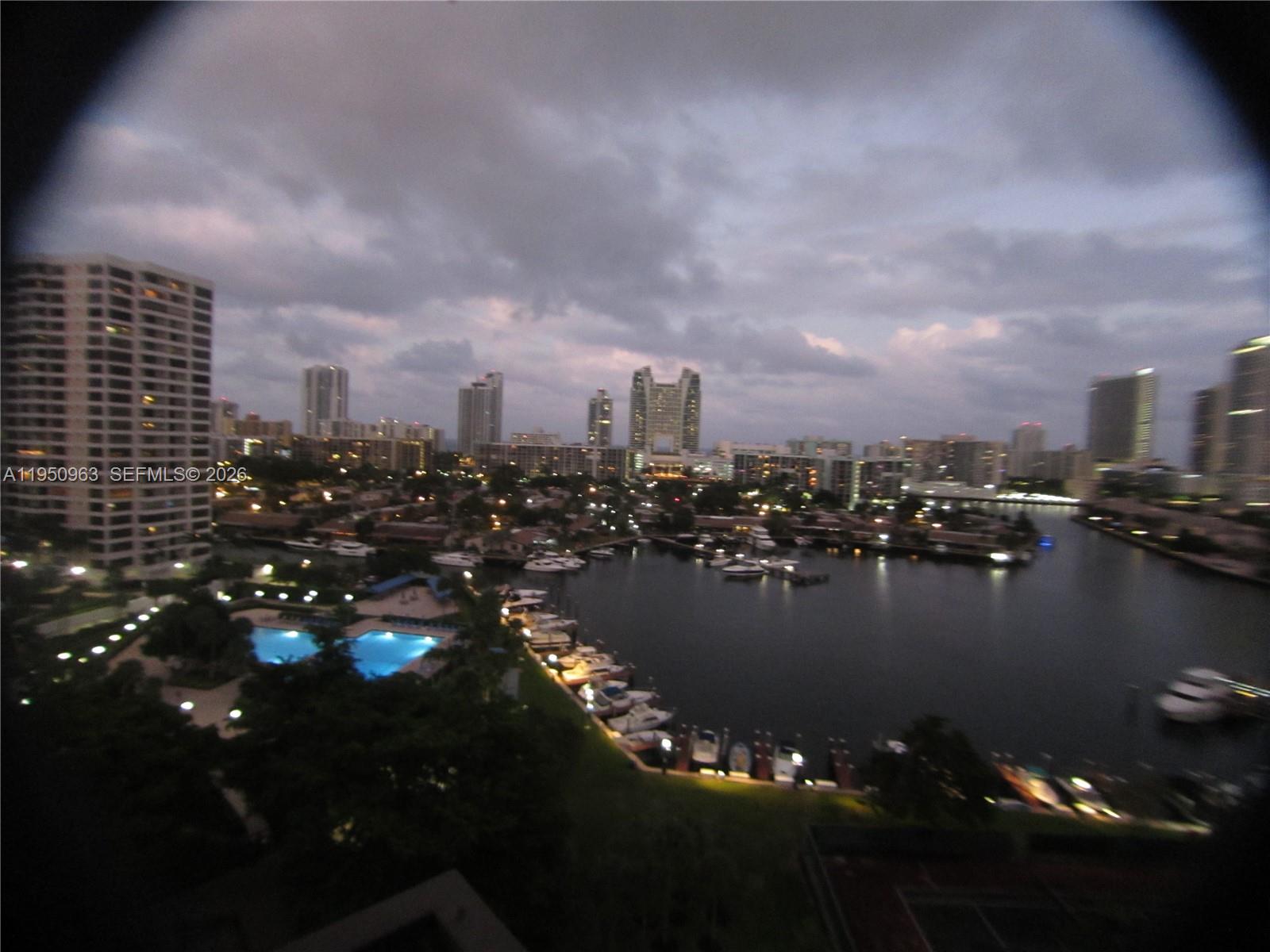 Photo of 500 Three Islands Blvd  #918, Hallandale Beach, Florida, 33009 - Night Views