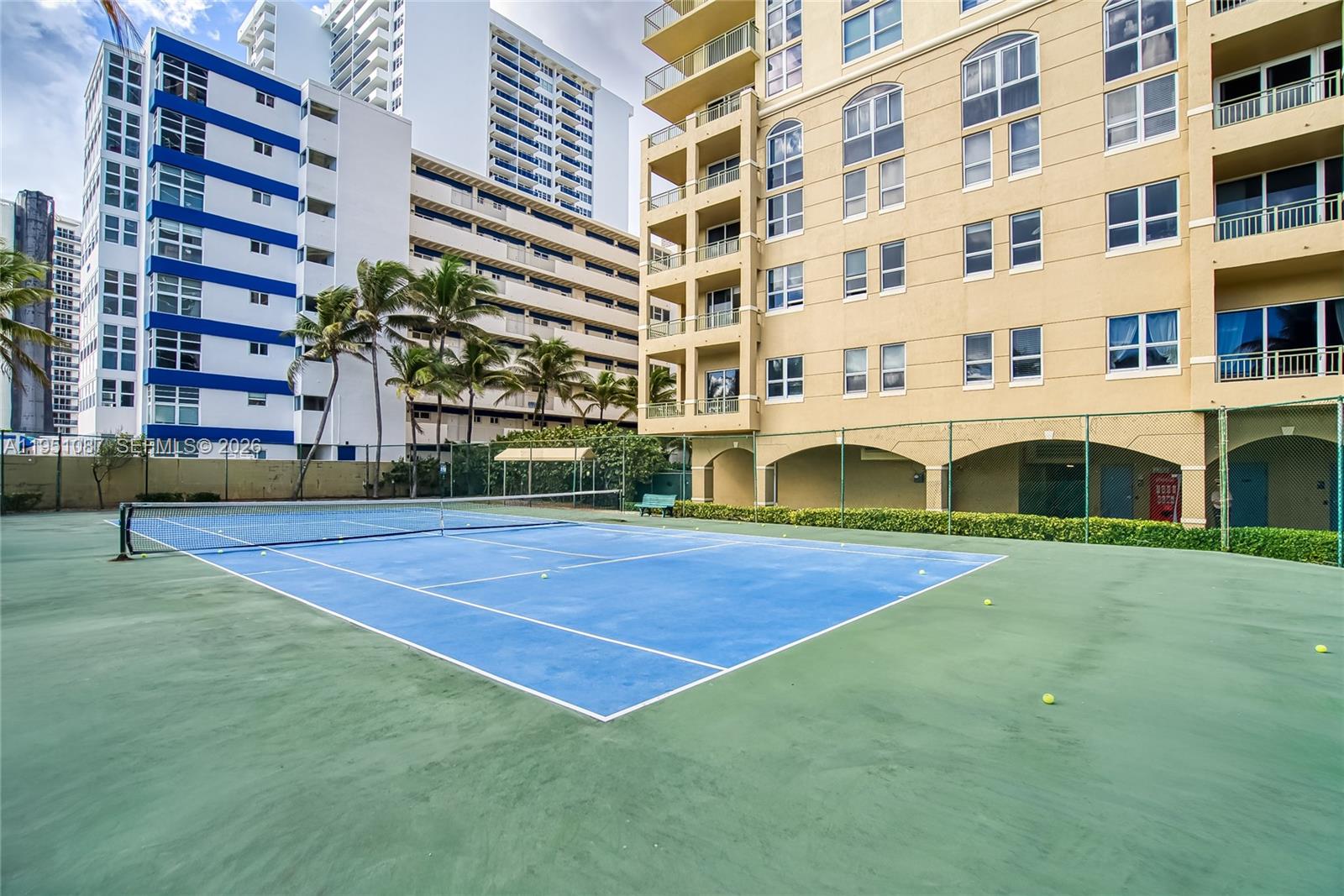 Photo of 2080 Ocean Dr #103, Hallandale Beach, Florida, 33009 - Tennis court