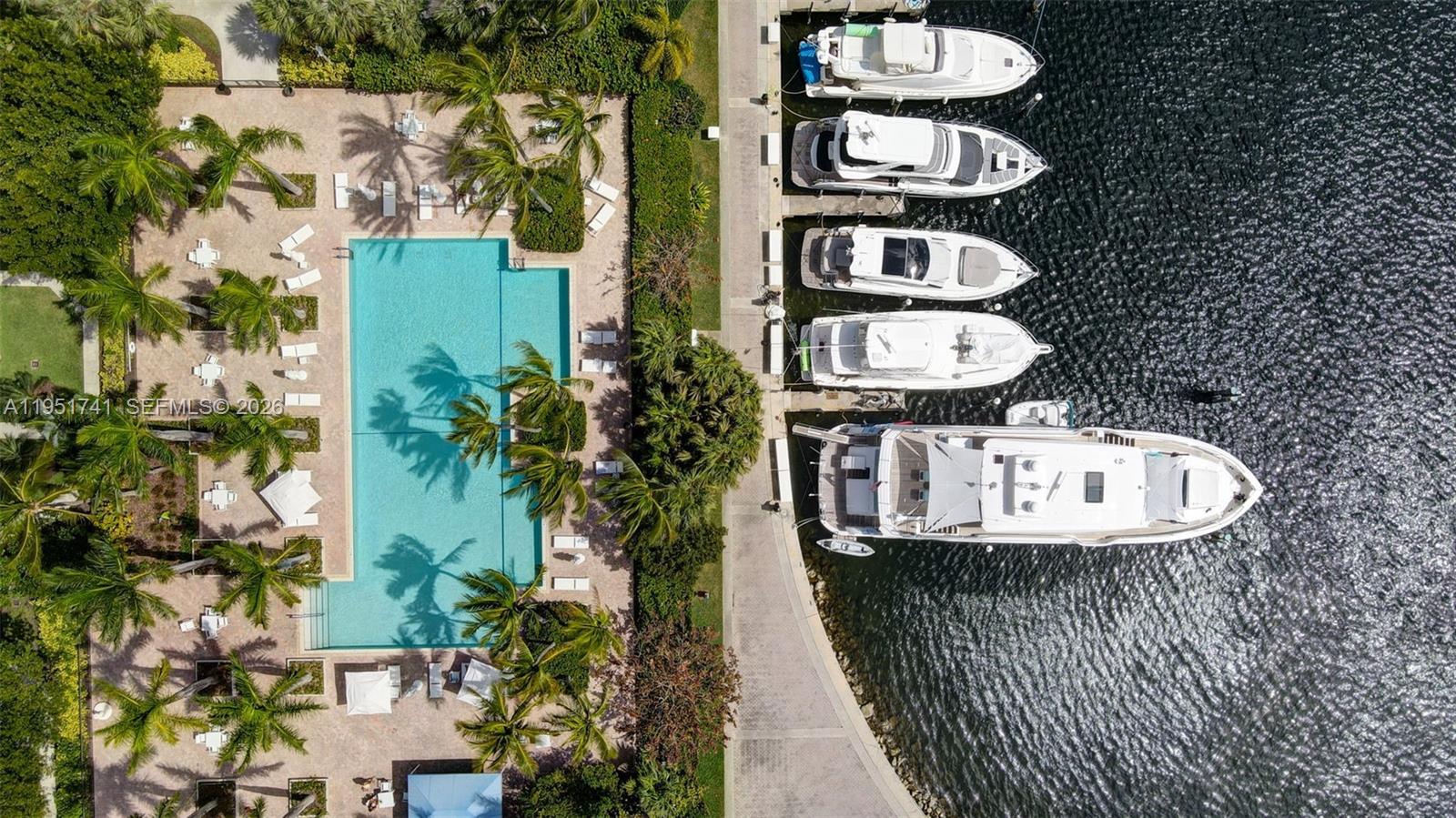 Photo of 3640 Yacht Club Dr #708, Aventura, Florida, 33180 - 2ND POOL BY MARINA