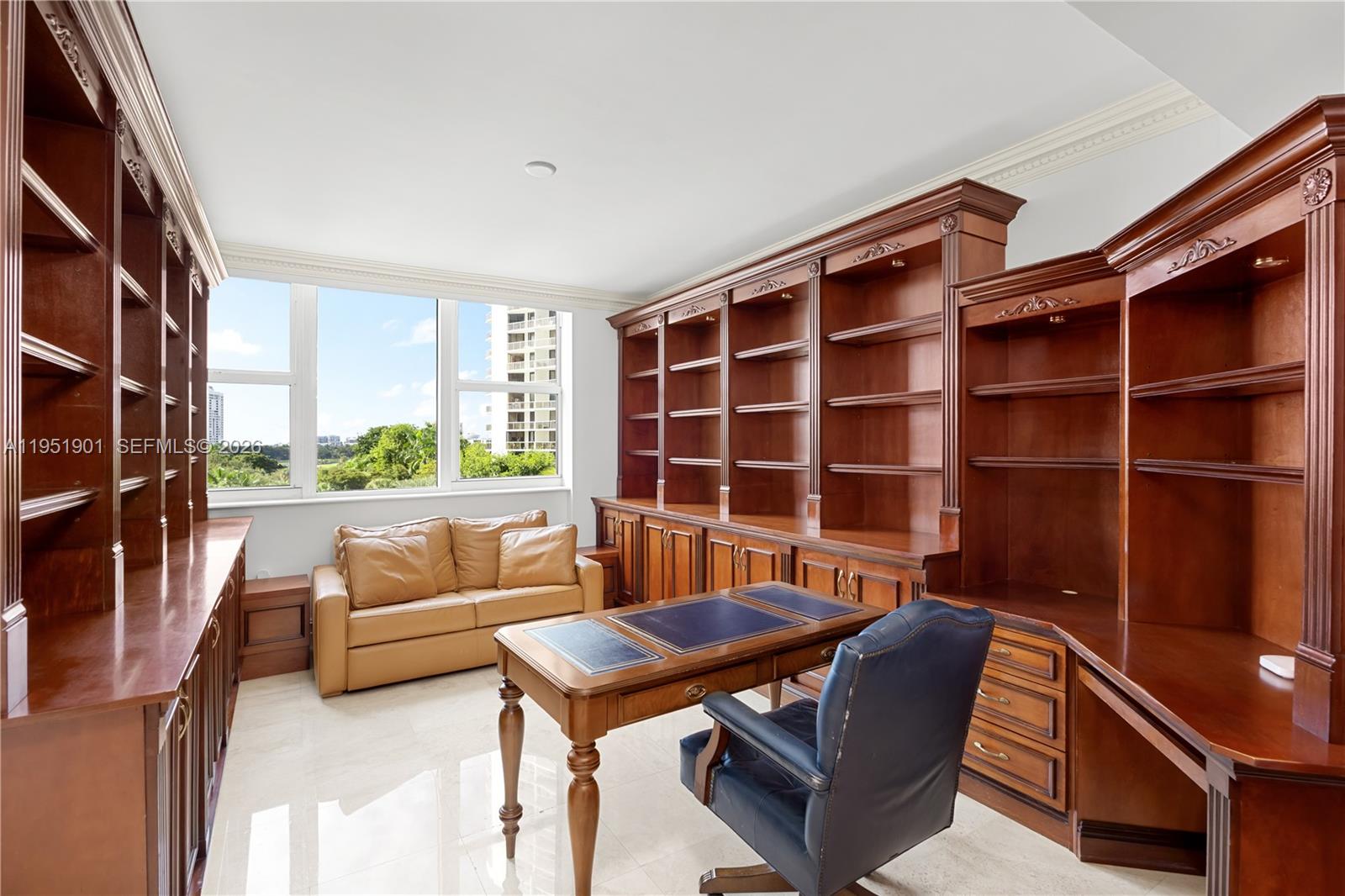 Photo of 20201 Country Club Dr  #608, Aventura, Florida, 33180 - This second bedroom was used as an office