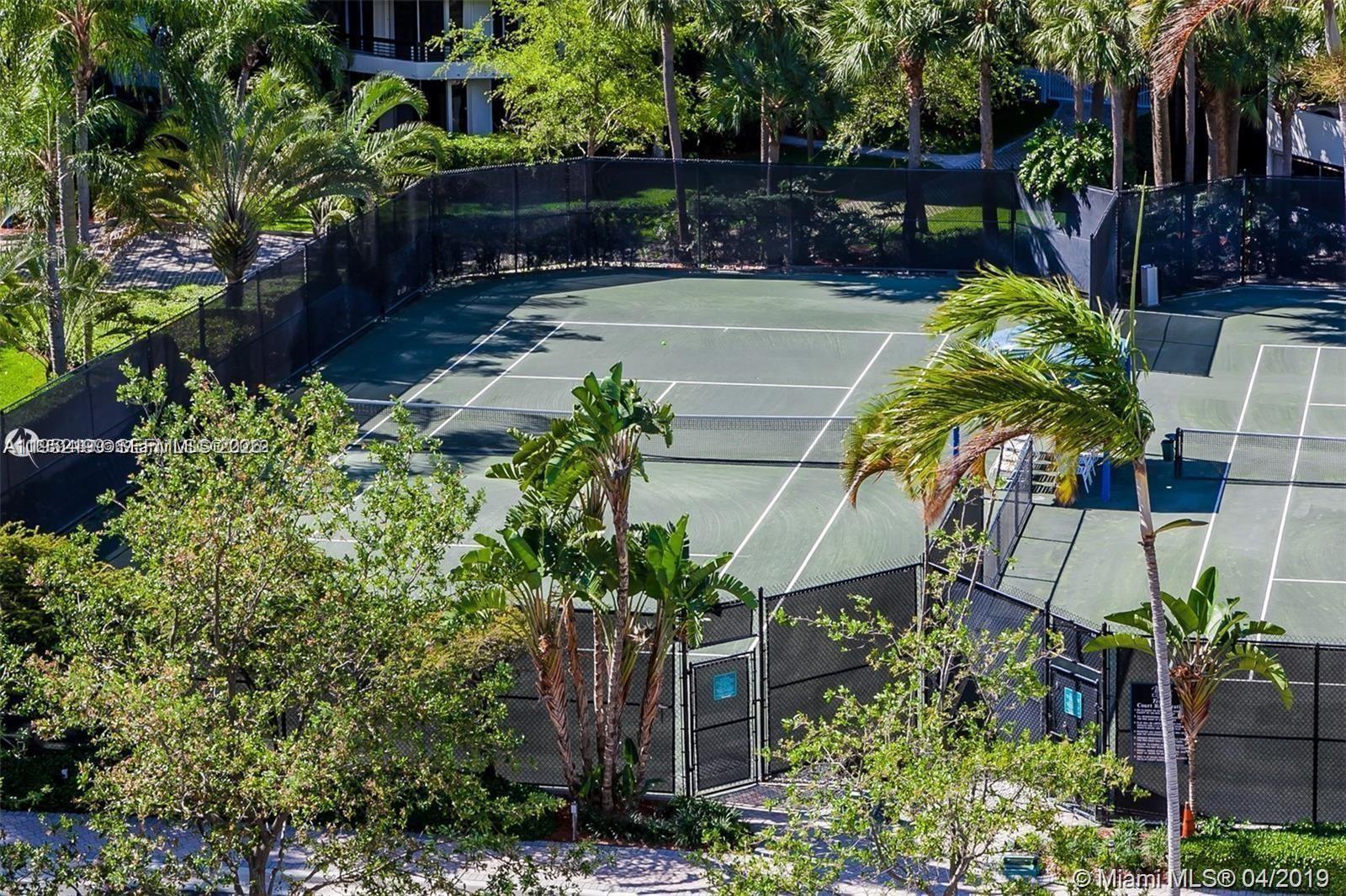 Photo of 3500 Mystic Pointe Dr  #2908, Aventura, Florida, 33180 - Tennis courts in Mystic Pointe
