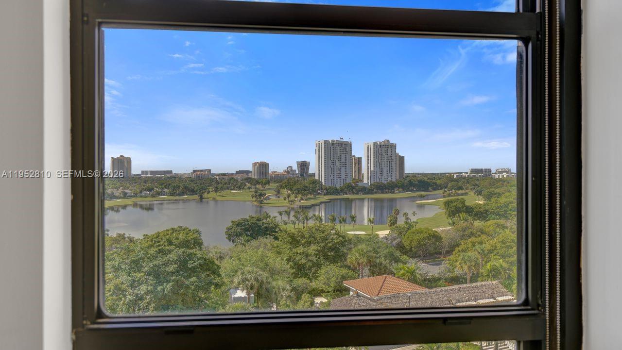 Photo of 20281 Country Club Dr  #809, Aventura, Florida, 33180 - Picture perfect view from the second bedroom.