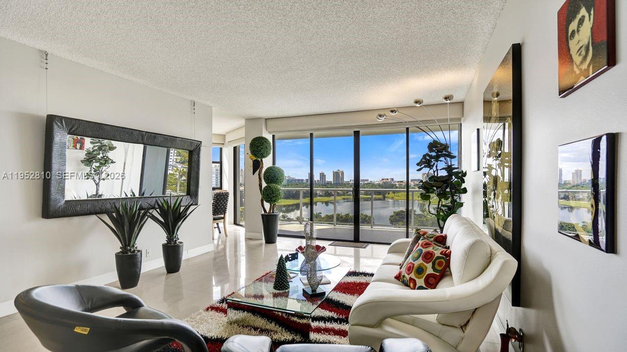 Photo of 20281 Country Club Dr  #809, Aventura, Florida, 33180 - Water views at eye level.