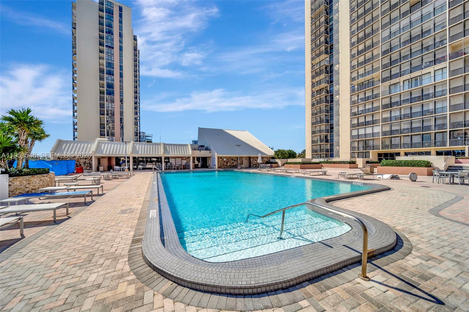 Photo of 20379 Country Club Dr  #1232, Aventura, Florida, 33180 - View of the clubhouse beyond