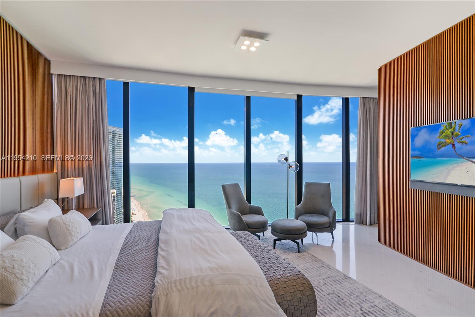 Photo of 18555 Collins Ave  #4305, Sunny Isles Beach, Florida, 33160 - Master Bedroom