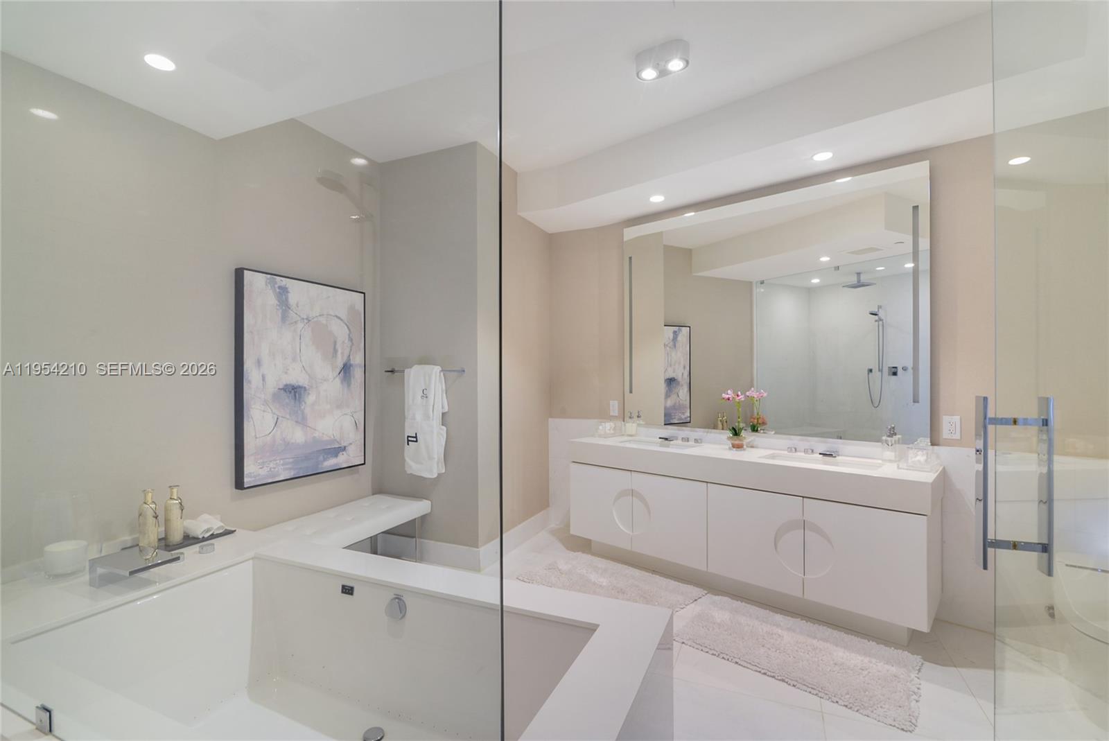 Photo of 18555 Collins Ave  #4305, Sunny Isles Beach, Florida, 33160 - Master Bathroom