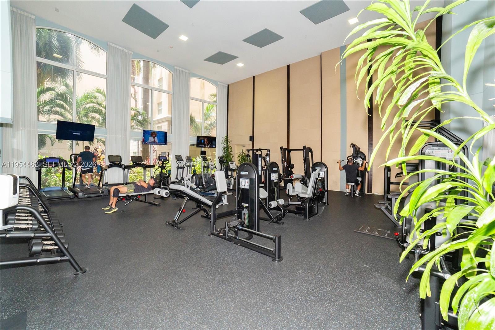 Photo of 17150 Bay Rd #2905, Sunny Isles Beach, Florida, 33160 - Brand New Gym equipment