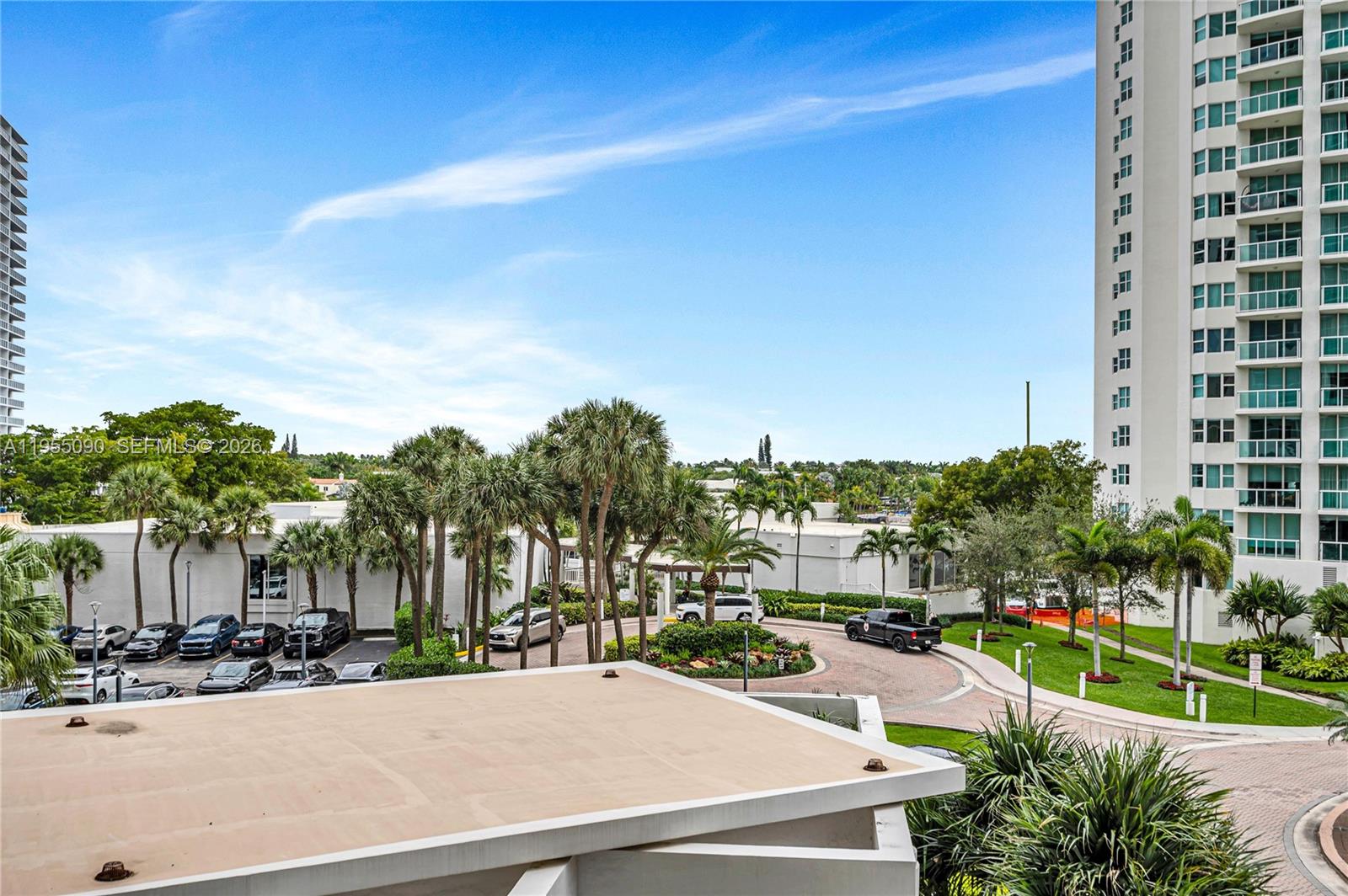 Photo of 20281 Country Club Dr  #210, Aventura, Florida, 33180 - views from the terrace