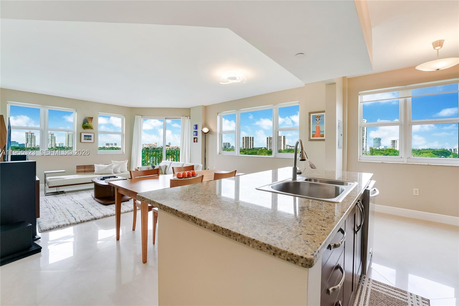 Photo of 19900 Country Club Dr #702, Aventura, Florida, 33180 - Panoramic views