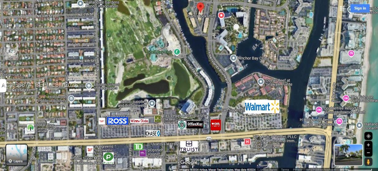 Photo of 701 Three Islands Blvd  #314, Hallandale Beach, Florida, 33009 - Location View