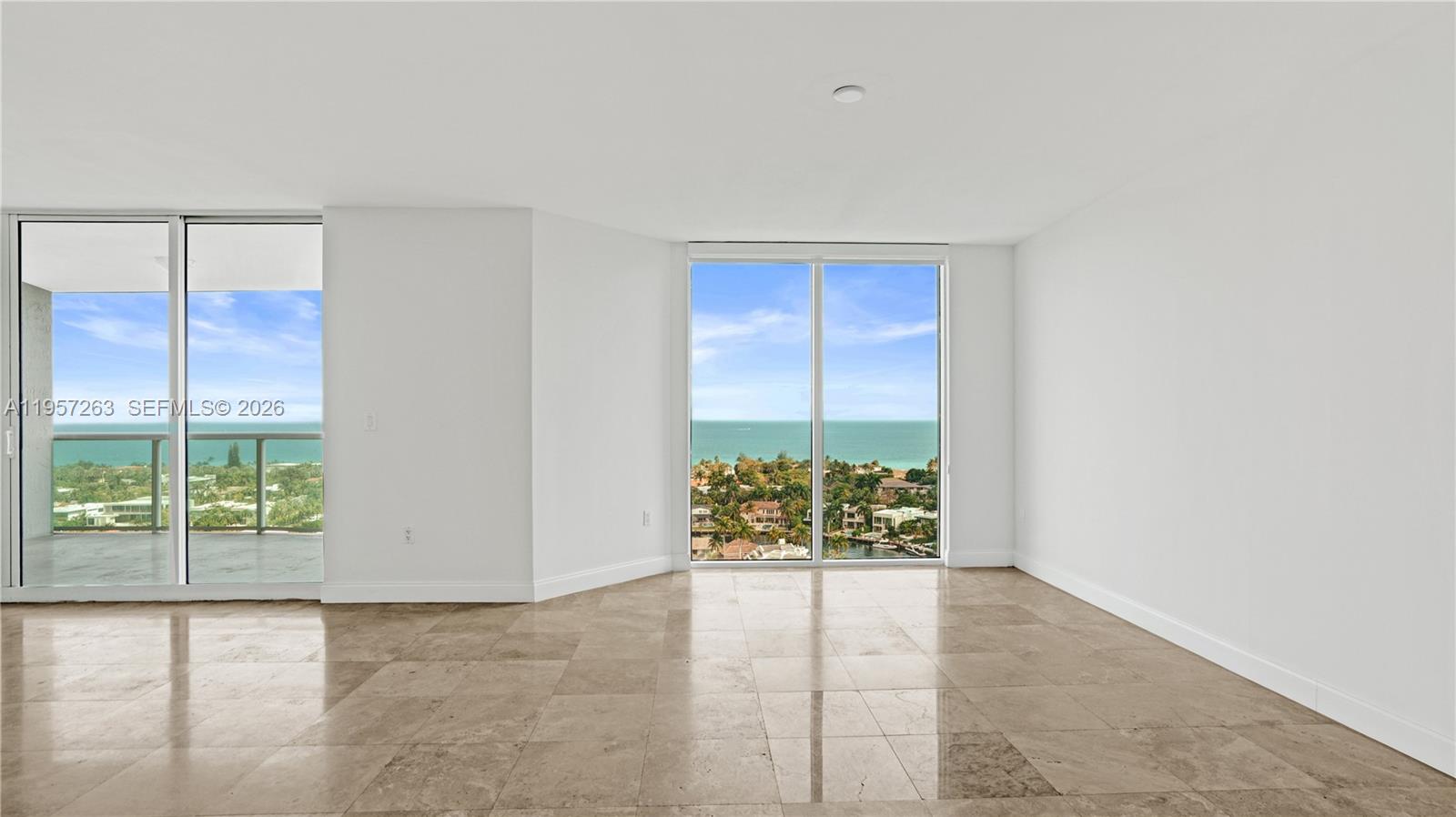 Photo of 20201 Country Club Dr  #1808, Aventura, Florida, 33180 - Direct ocean views from the dining room.