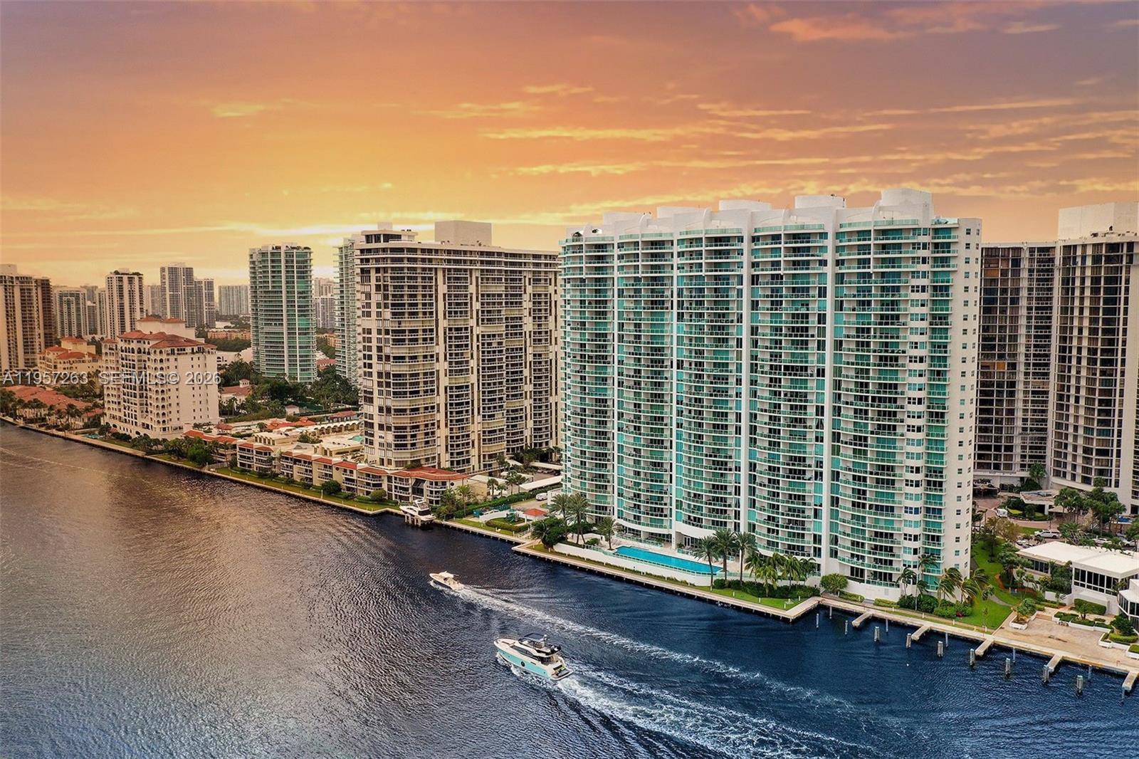 Photo of 20201 Country Club Dr  #1808, Aventura, Florida, 33180 - View from a drone.