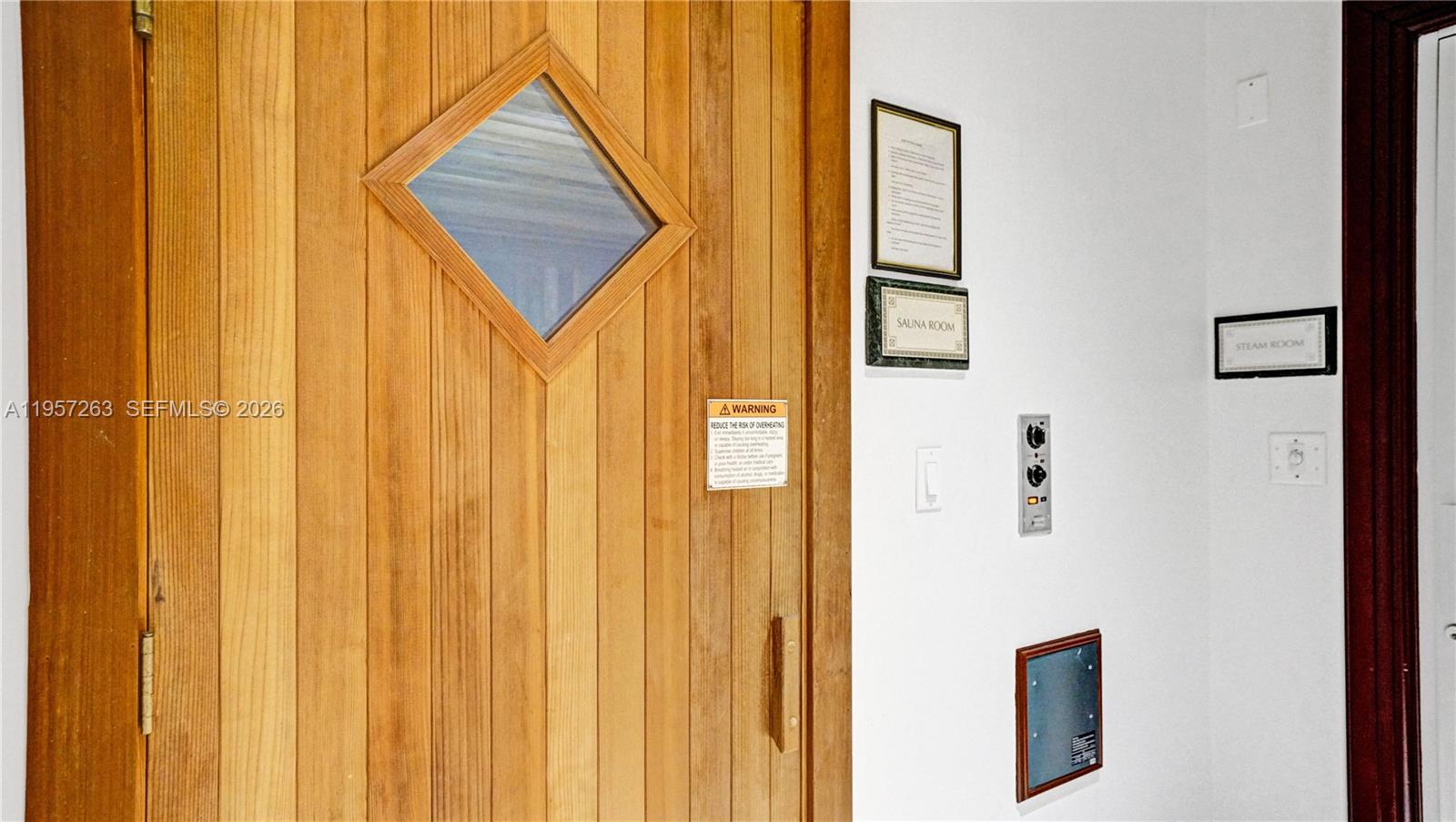 Photo of 20201 Country Club Dr  #1808, Aventura, Florida, 33180 - Sauna.