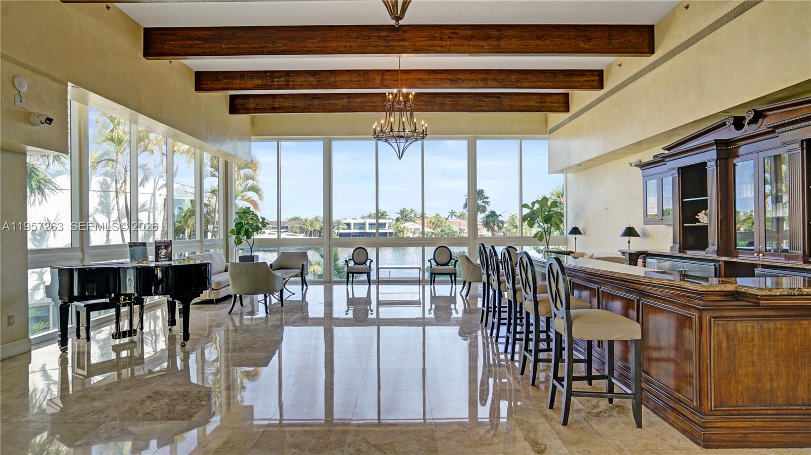 Photo of 20201 Country Club Dr  #1808, Aventura, Florida, 33180 - Bar area