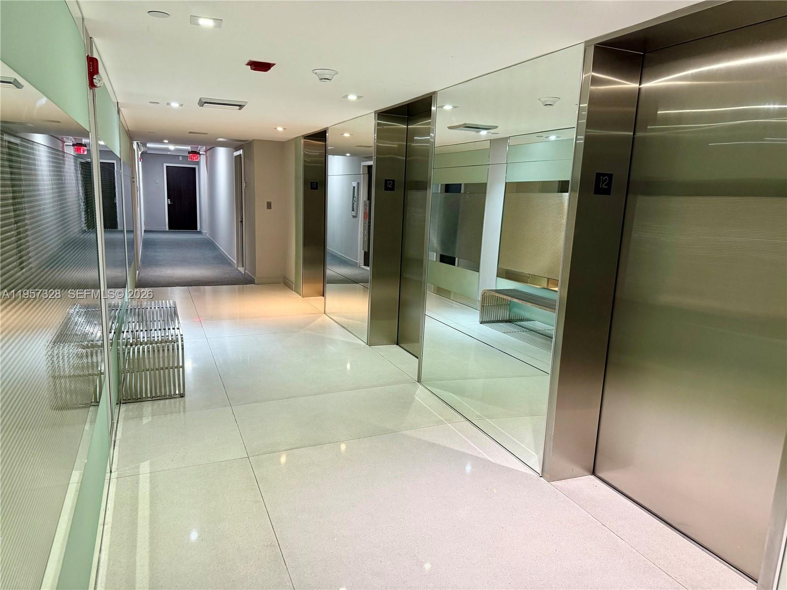 Photo of 20335 Country Club Dr  #1203, Aventura, Florida, 33180 - Elevator Hallway