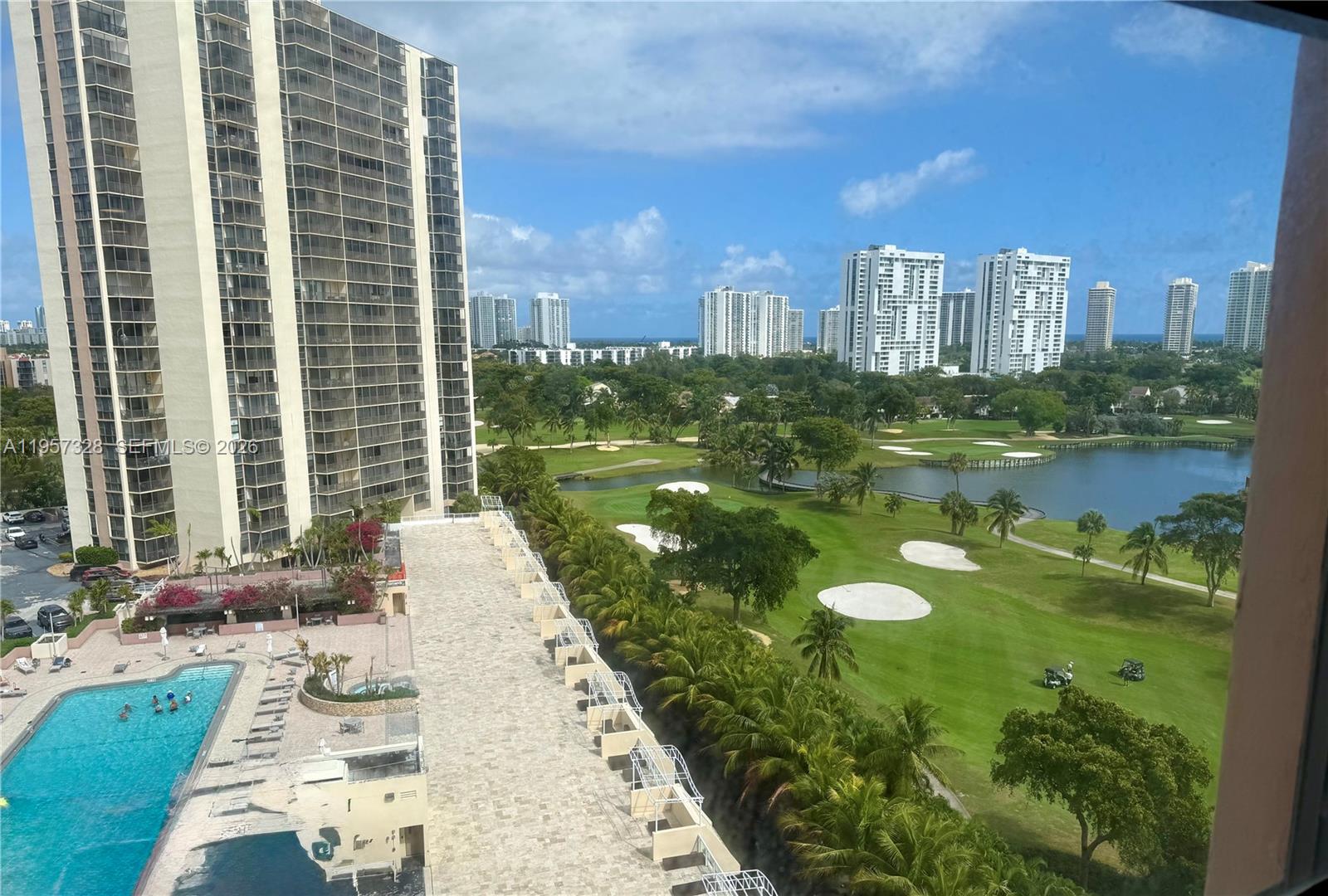 Photo of 20335 Country Club Dr  #1203, Aventura, Florida, 33180 - View from Living Room